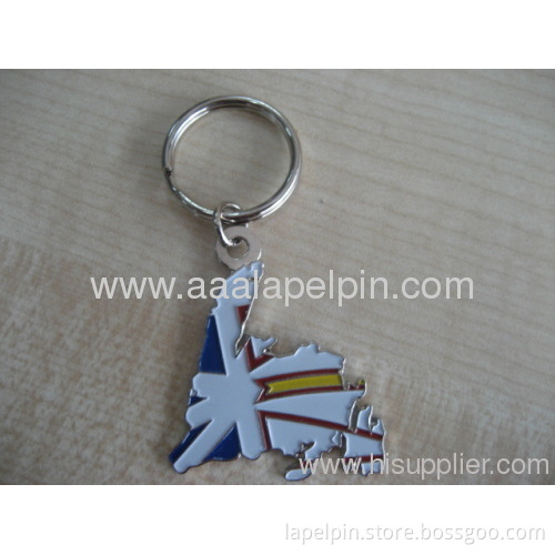 Fashion Painting Metal Keychain